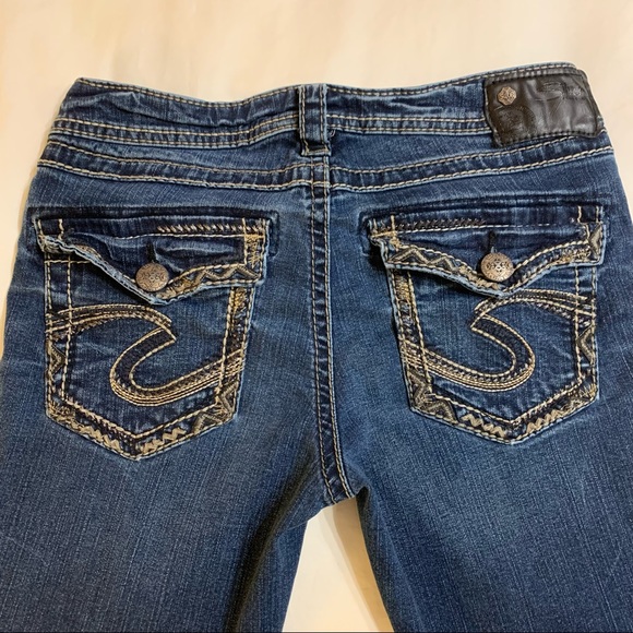 Silver Jeans Denim - SILVER Aiko Mid Slim Boot Fluid Denim Jeans 28 / 31